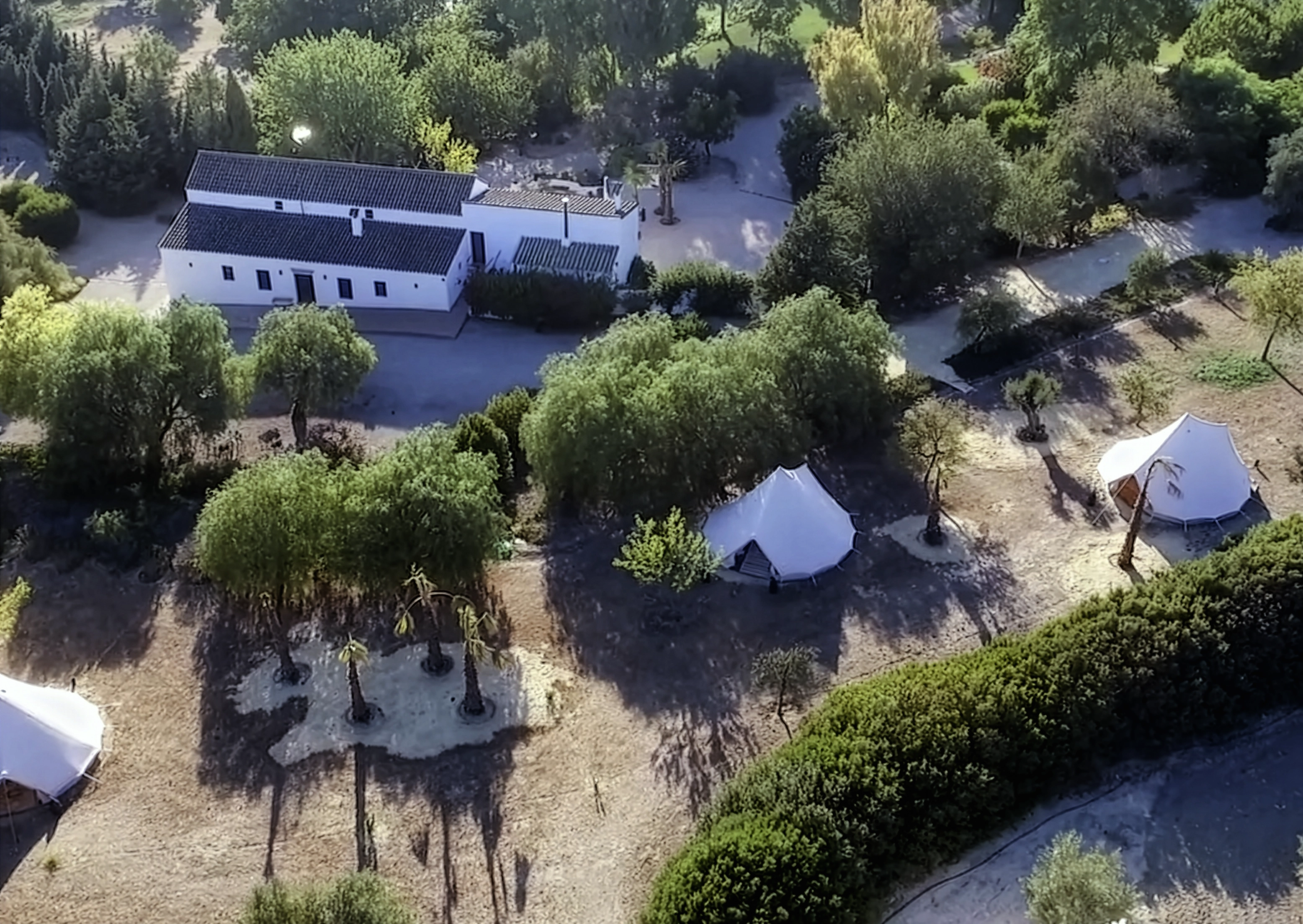 Vista aerea Cortijo Bablou