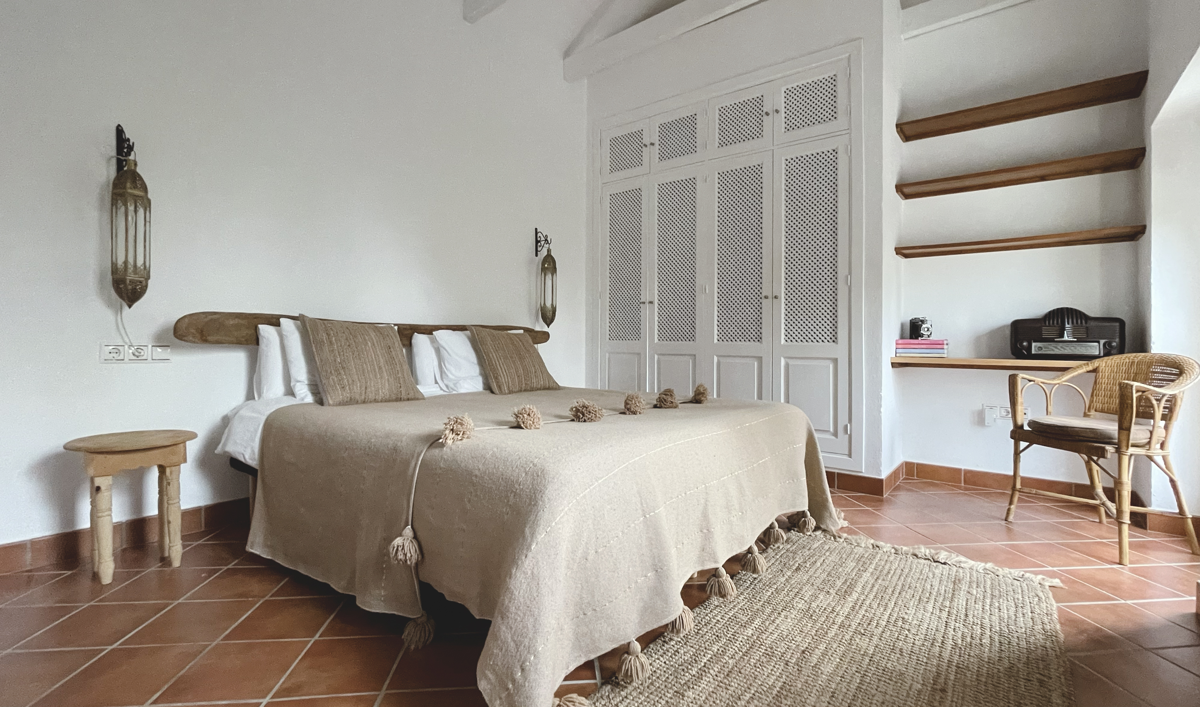 Fachada del Cortijo Bablou